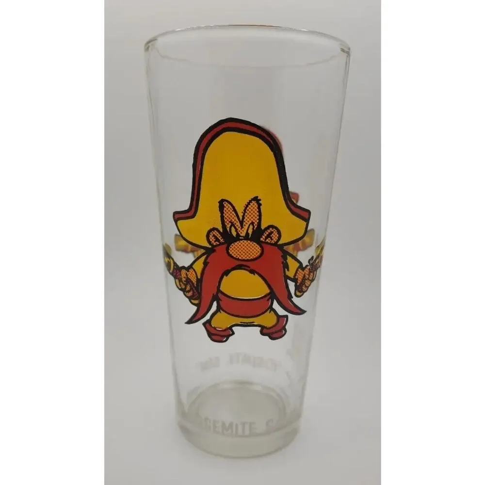 1973 Warner Bros.‎ Inc Looney Tunes Pepsi Glass - Yosemite Sam W4
